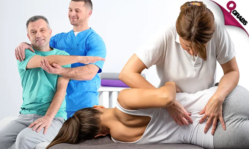 Physiotherapy Sessions for Back, Shoulders, Neck OR Knee!